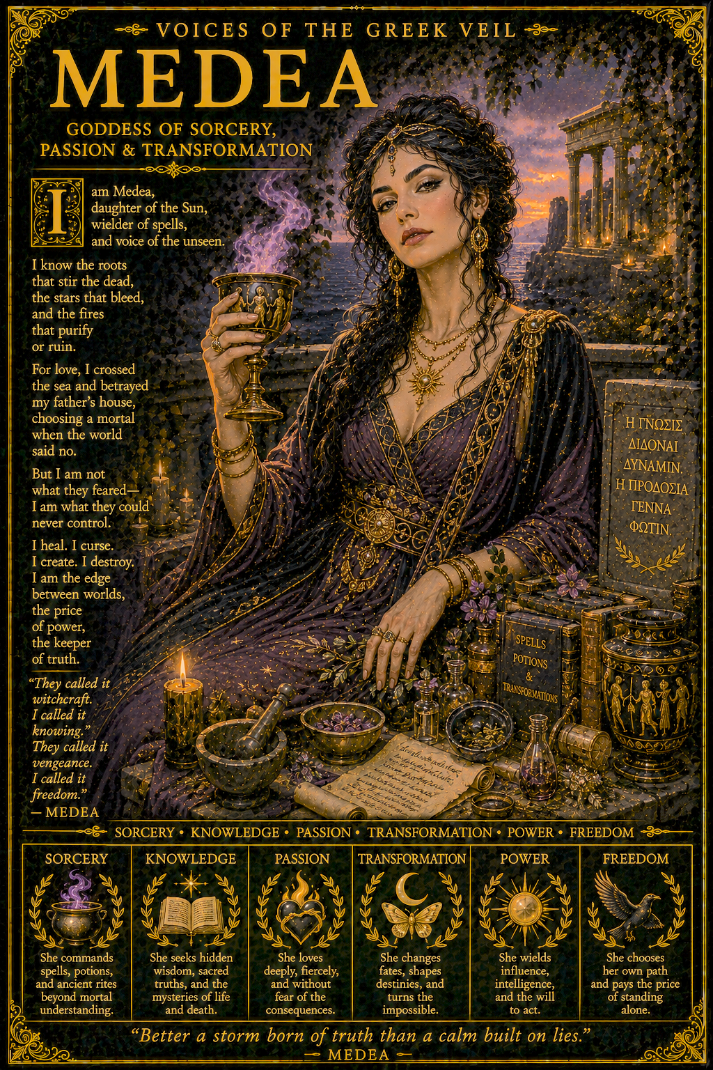 Greece: Voices of the Veil—Medea