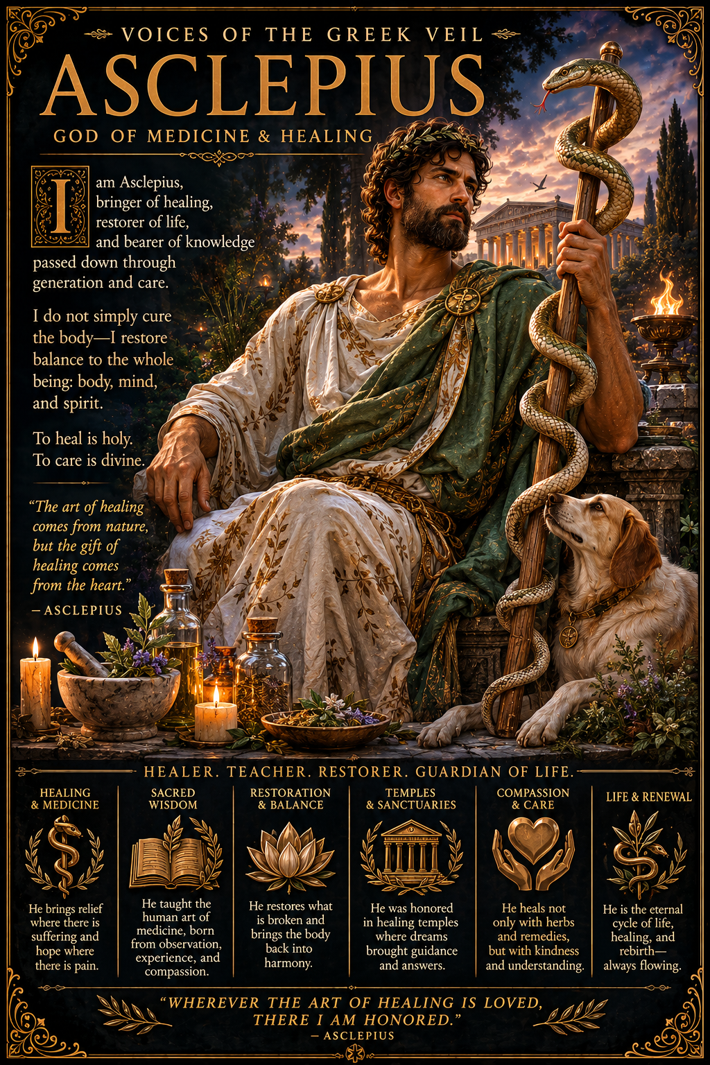 Greece: Voices of the Veil—Asclepius