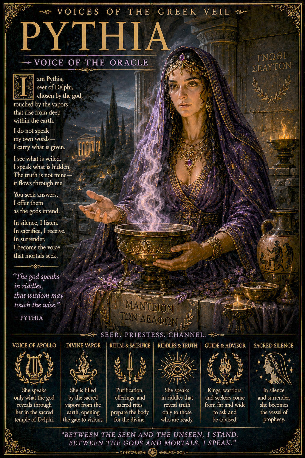 Greece: Voices of the Veil—The Pythia