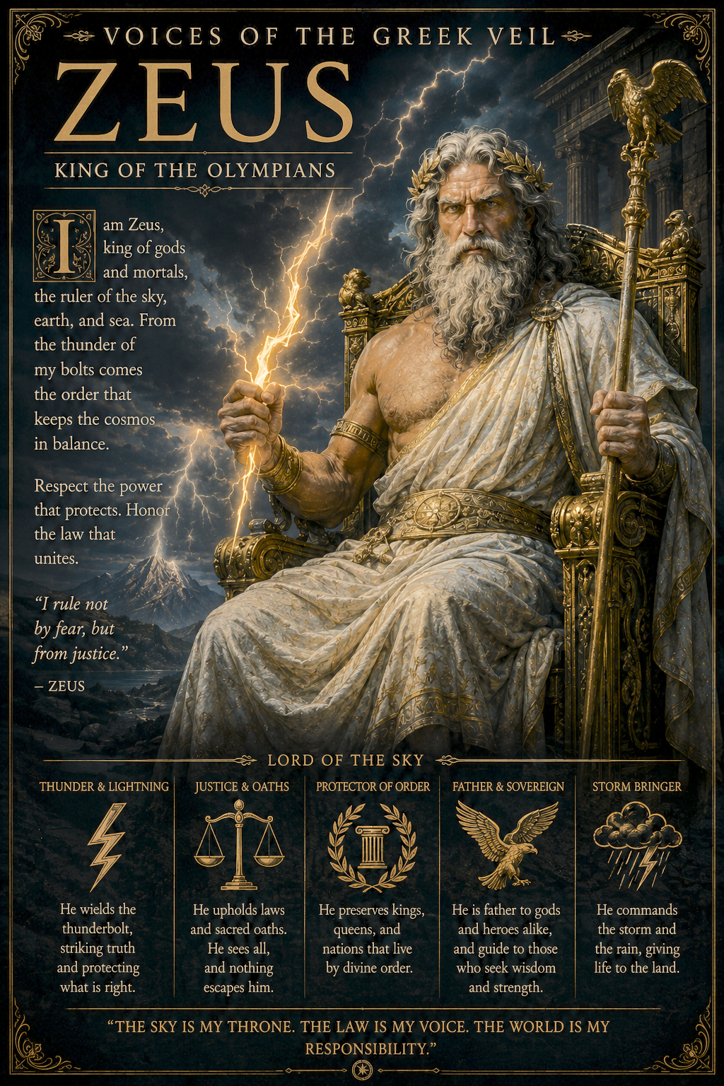 Greece: Voices of the Veil—Zeus