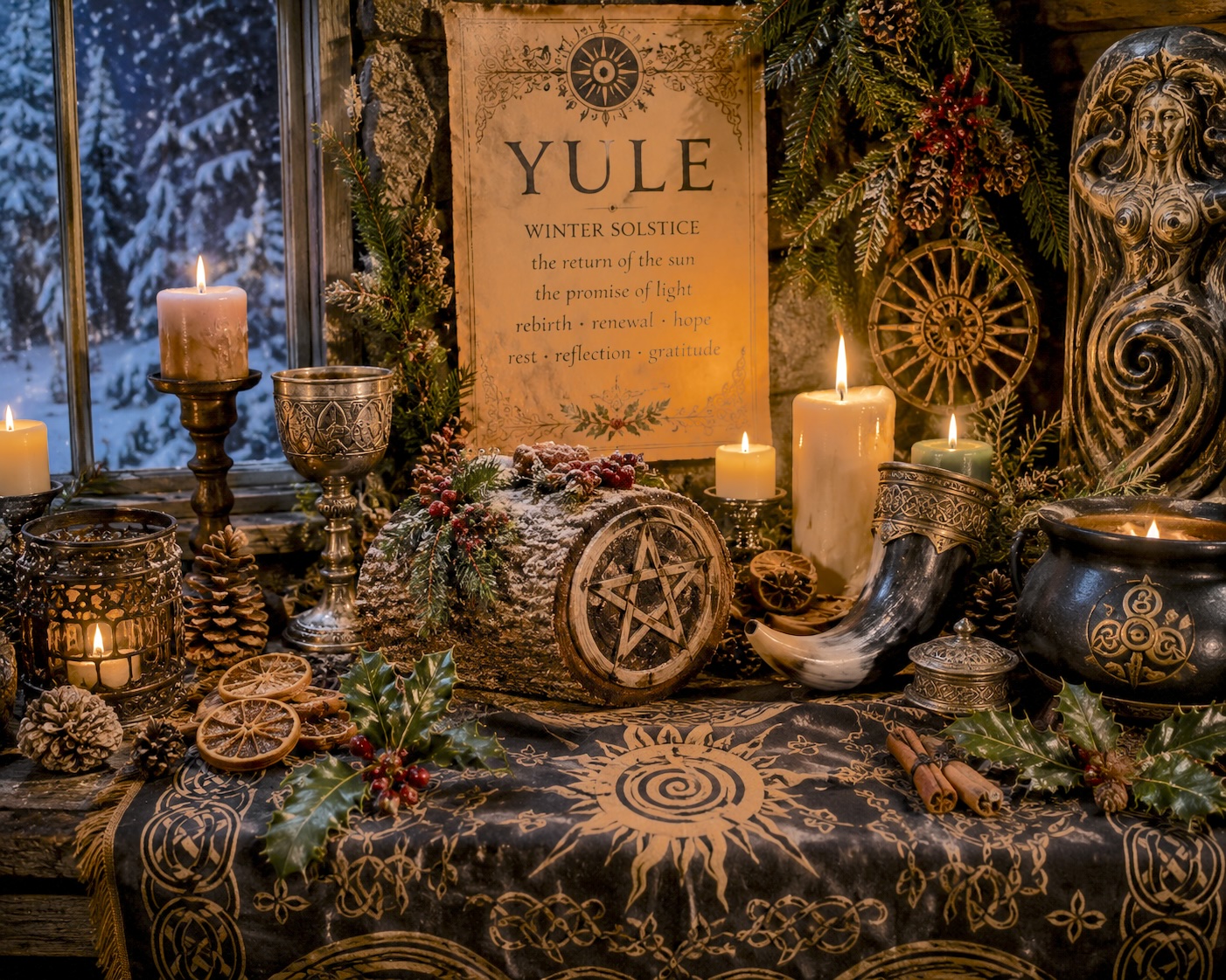 🌲 Yule: The Longest Night and the Return of the Sun