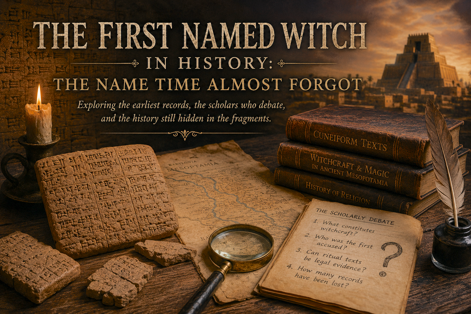 Who Was the First Witch?